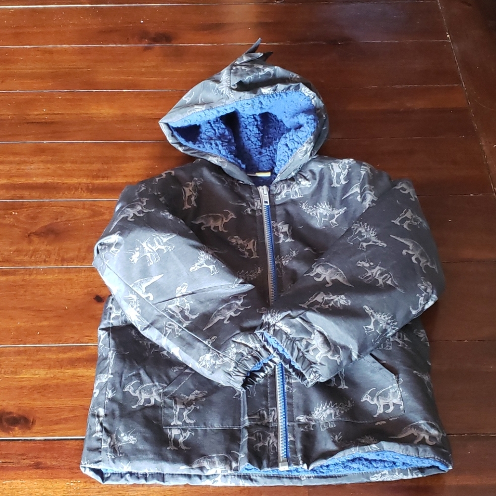Size 4T lightweight Dinosaur jacket